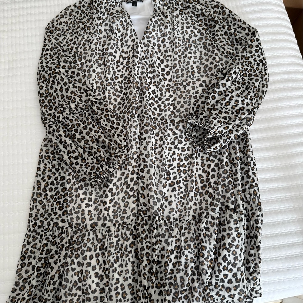 Express Leopard Print Women's Dress